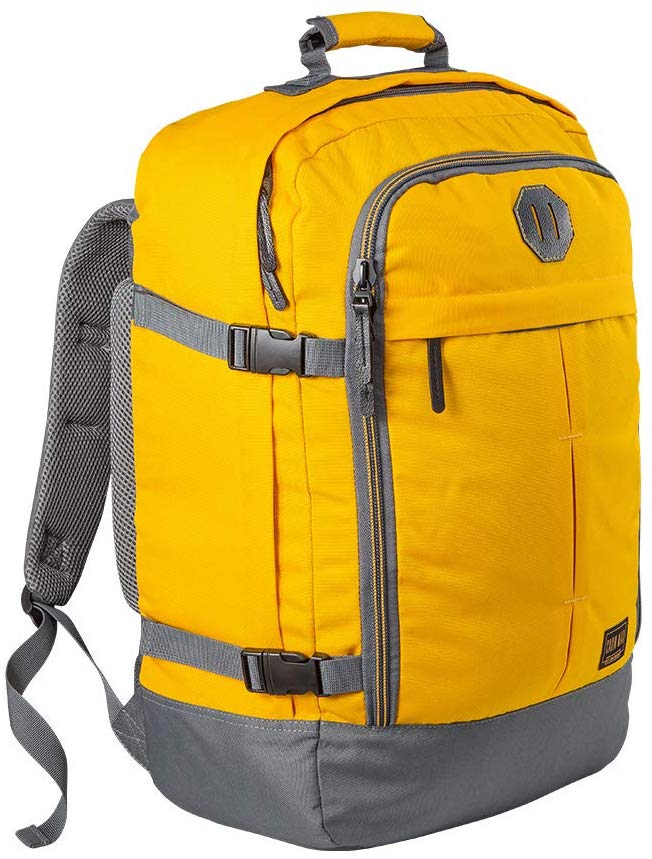 Cabin Max Metz 44L 22x16x8 (55x40x20cm) Cabin Backpack (Vintage Yellow)