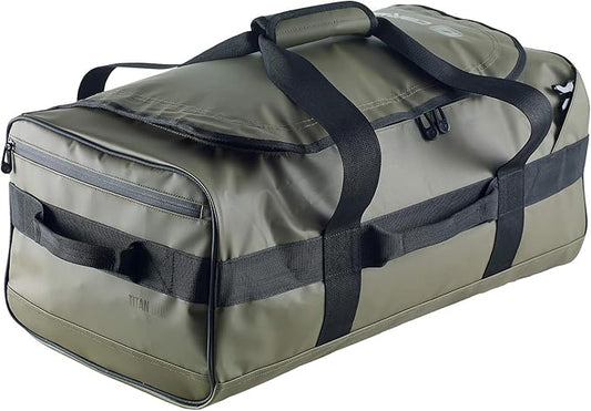 Caribee Titan 50L Waterproof Travel Duffle Backpack 56x34x25cm (22x13x10") Olive