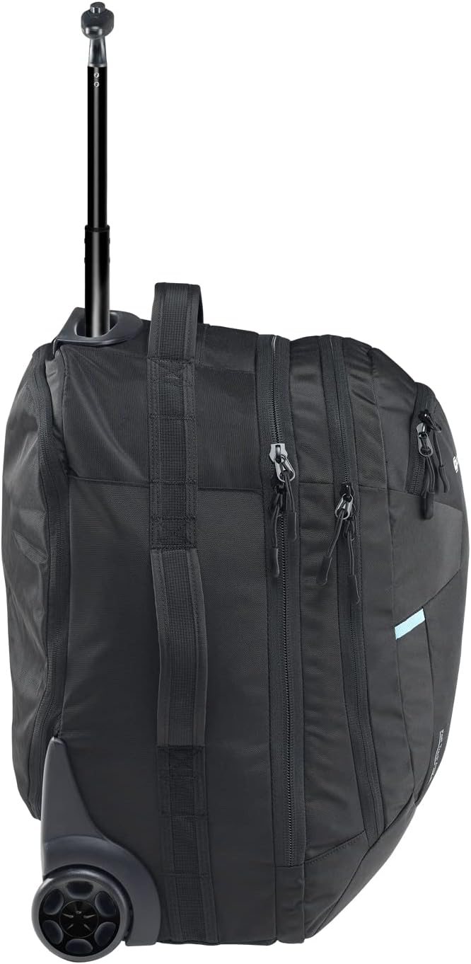 Caribee Stratos 42L Hybrid Wheel laptop Trolley/Backpack 54x36x30cm (21x14x12") Black