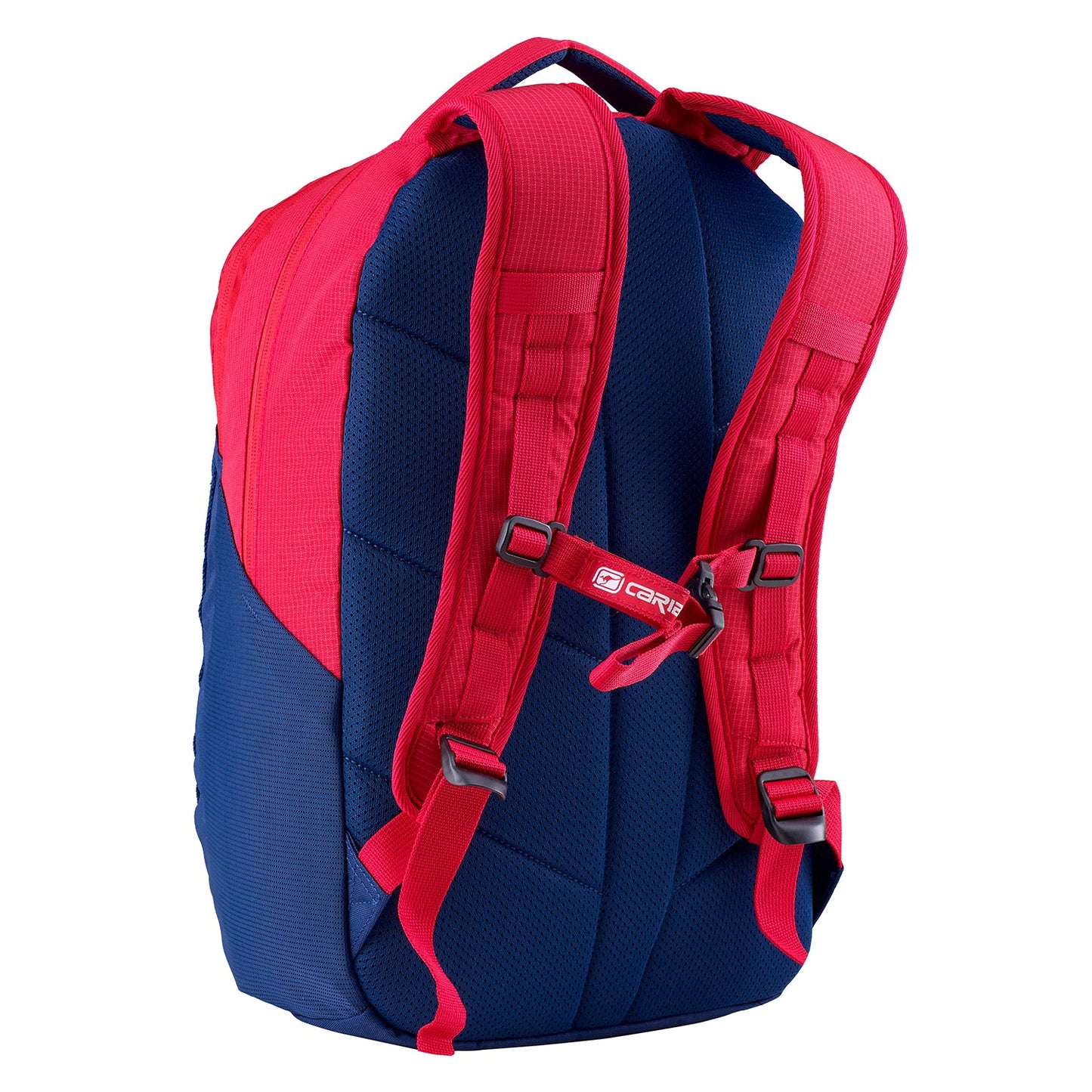 Caribee Obingo 28L laptop carry-on Backpack 46x32x20cm (18x12x8) Red Navy